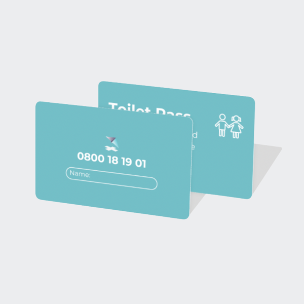 Kids Urgent Toilet Cards