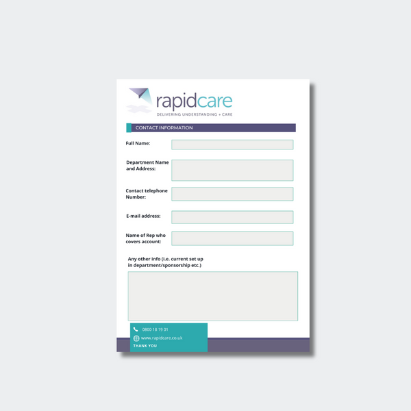 RAPIDCARE Enquiry form - Nurses